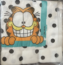 VTG Garfield The Cat Napkins Polka Dot Set Of 16 Open Package 1978 picture