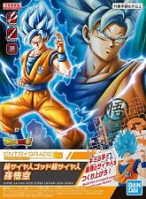 Bandai Hobby Dragon Ball Z Super Saiyan God SSGSS Son Goku Entry Grade Model Kit picture