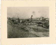Photo WK2 Stalingrad Destroyed City Houses X70 picture