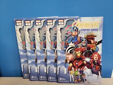Marvel Avengers Everyday Heroes #1 Brand New Comic Book Pfizer BioNTech LOT of 5 picture