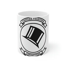 VFA 14 Tophatters (U.S. Navy) White Coffee Cup 11oz picture