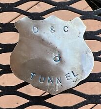 Vintage 1930’s Detroit Canadian Tunnel Police security Badge  D & C Tunnel Rare picture