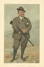 VANITY FAIR SPY CARTOON Reginald Rimington-Wilson Driven grouse Game Hunter 1905 picture