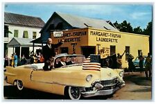 c1960s President Dwight D. Eisenhower Key West Florida FL Unposted Cars Postcard picture