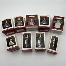 Hallmark Keepsake Barbie Collector's Series Christmas Ornaments Lot of 9 #16 picture