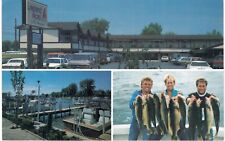 Port Clinton Lakeland Motel Fishing Charter Big Catch 1980 OH  picture