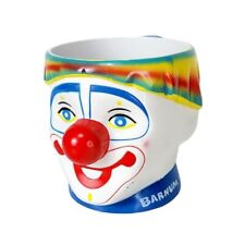 Vintage Ringling Brothers & Barnum & Bailey Rainbow Hair Smiling Happy Clown Mug picture
