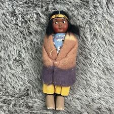 Vintage Skookum Bully Good Indian Doll Woman Girl Native American 6.5 Inches picture