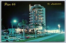 Pier 66 Hotel Fort Lauderdale Beach Florida chrome Postcard picture