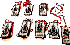 7 Pk Escapulario San Virgen de Guadalupe-San Martin Caballero Protection #60135 picture