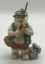 Lenox Whimsical Ornaments Santa Fisherman Ornament 5