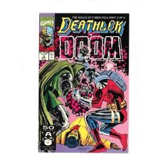 Deathlok vs Doom #3 Souls of Cyber-Folk Part 2 of 4 Marvel Comics 1991 picture