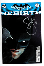 Batman #1 signed Scott Snyder - Rebirth - 2018 - NM picture