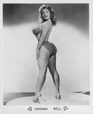 Burlesque Actress VIRGINIA BELL Publicity Picture Poster Photo 8x10 picture