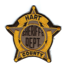 *VINTAGE* Hart County KY Kentucky Sheriff's Dept. patch - NEW Cheesecloth picture