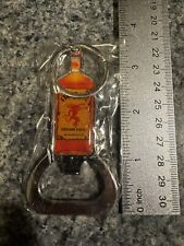 Fireball Cinnamon Whiskey Metal Bottle Opener & Key Chain Brand Dual Sided picture
