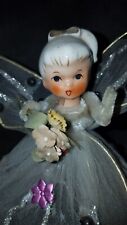 Vintage Large Tueled Christmas Angel picture