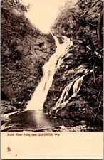 1906. SUPERIOR,WIS. BLACK RIVER FALLS. POSTCARD II9 picture