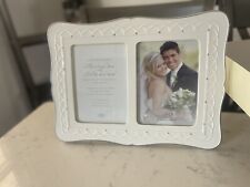 New - Lenox Bliss Double Invitation Frame 5x7in/13x18cm Box not in best shape picture