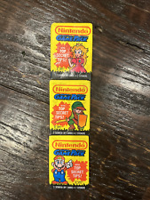 1989 Nintendo Wax Pack Super Mario, Princess Peach, Link Factory Sealed 159 Avl. picture