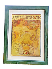 Vintage LU Billboard-Lefèvre Cookies-Useful-Cold Enamel/Frame picture