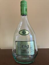 E&J Brandy Empty Green Glass Bottle -- Apple Brandy picture