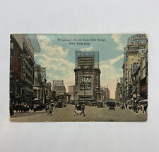 1918 Downtown Night Fatima Theatre Sign Trolley Main St Time Square Broadway picture