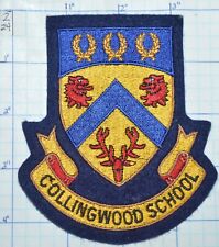 COLLINGWOOD SCHOOL WEST VANCOUVER BRITISH COLUMBIA CANADA PREPARATORY PATCH picture