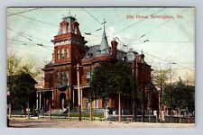 Birmingham AL-Alabama, Elks House, Antique, Vintage Postcard picture
