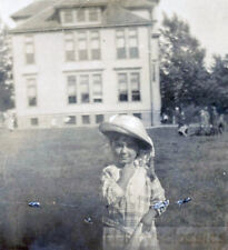 1915 Isabel and her First Historic School Fernwood Milwaukee Wisc picture
