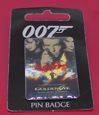 James Bond 007 SMALL Pin Badge on Card Golden Eye Film picture
