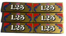 NEW 6X JOB Gold 1 1/4 1.25 Rolling Papers 6ct (24 Paper) Ships From Tennessee picture
