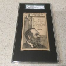 c.1885 H602 U.S. Presidents Trade Card - James A. Garfield SGC Poor 1 picture
