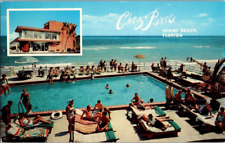 1960'S. CHEZ PAREE. MIAMI BEACH, FLORIDA. POSTCARD QQ15 picture