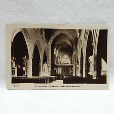 ST. NICHOLAS CATHEDRAL NEWCASTLE-ON-TYNE ENGLAND RPPC picture
