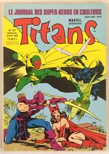 Le Journal Des Super-Heros En Couleur Marvel Presente Titans #127 French 1989 picture
