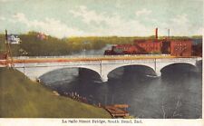 Postcard La Salle Street Bridge in South Bend, Indiana~125926 picture