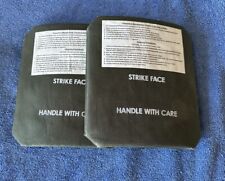 Pair Of STRIKE FACE BODY ARMOR SIDE PLATE LEVEL III CERAMIC picture