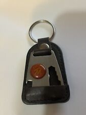 Vintage Marlboro Country Store Bottle Opener Leather Key Chain and Multi Tool  picture