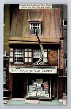 Philadelphia PA-Pennsylvania, Home of Betsey Ross, Antique Vintage Postcard picture