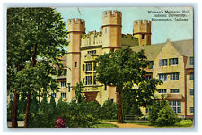 1948 Women's Memorial Hall Indiana University Bloomington Indiana IN Postcard picture