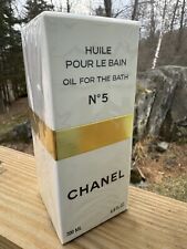 Chanel N° 5 : Huile Pour Le Bain Oil for the Bath 200 ML Factory Sealed VINTAGE picture