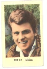 Fabian 1965 Swedish Dutch Pop Rock TV Movies Music Star Card HB # 82 picture