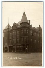 c1910's YMCA Building Street Rana Illinois IL RPPC Photo Posted Antique Postcard picture