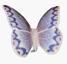 Lladro Nao Porcelain Butterfly Figurine Gentle Lavender Nice picture