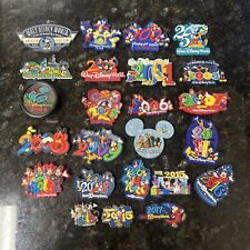 Disney World Vintage Lot Of 24 Magnets 2000 To 2017 And More picture