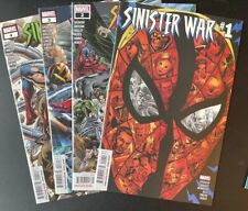 Sinister War #1 #2 #3 #4 Complete Set Sinister Six Vs Savage Six (Marvel 2021) picture
