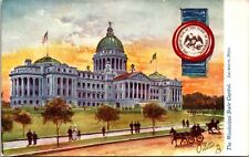 Tucks Oilette, State Capitol, Mississippi - Postcard picture