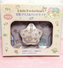 Sanrio Little Twin Stars Kikirara Star Scroll Mouse & Pad Set NEW from Japan picture