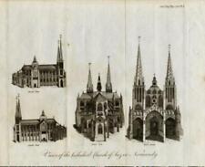 Gentleman's Magazine: Views of the Cathedral Church of Seez in Normandy, 1788  picture